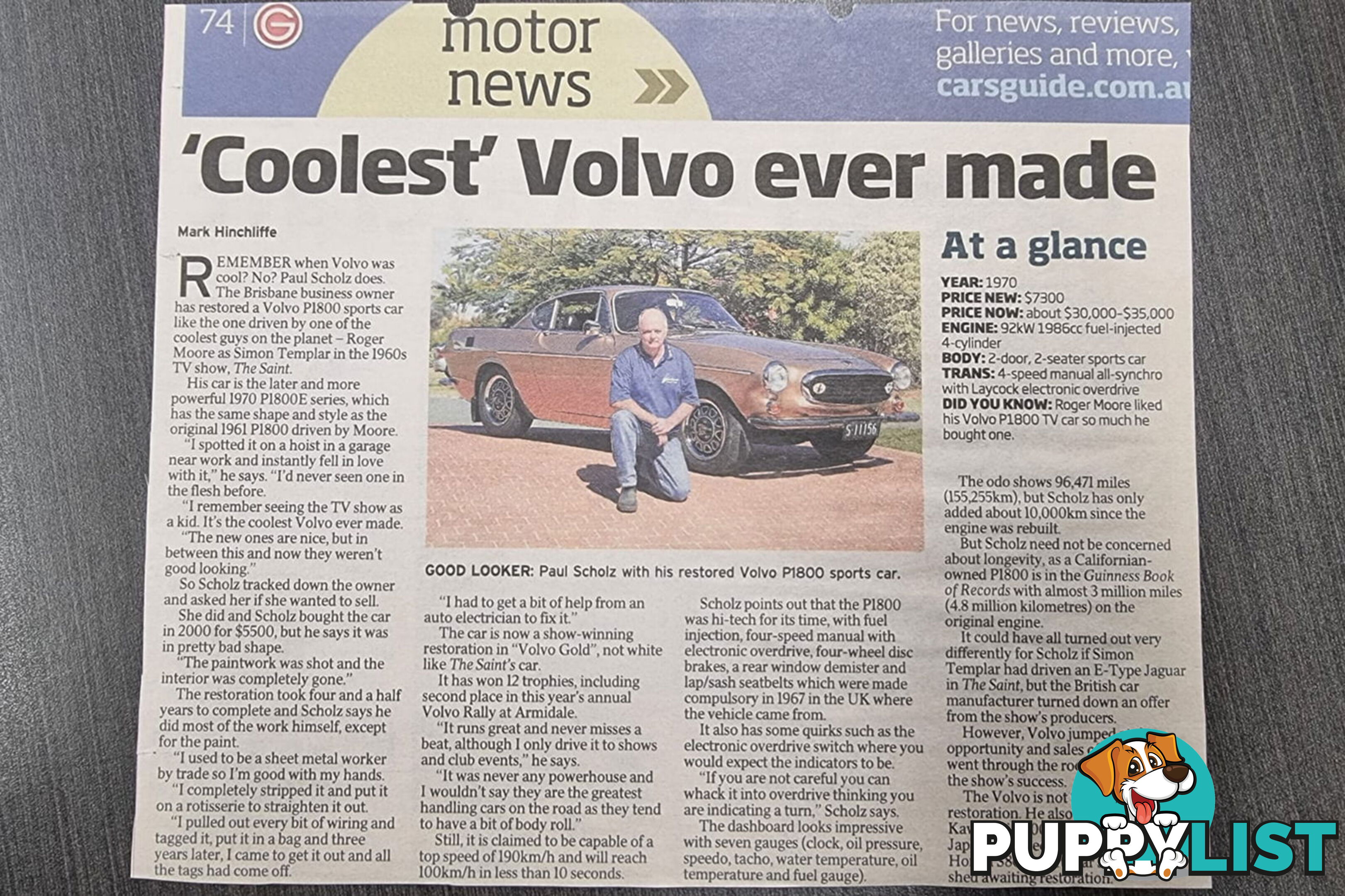 1970 Volvo P1800 E 