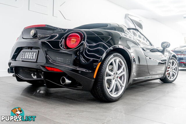 2016 Alfa Romeo 4C Spider Targa 