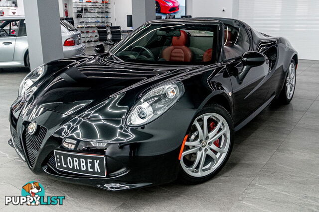 2016 Alfa Romeo 4C Spider Targa 