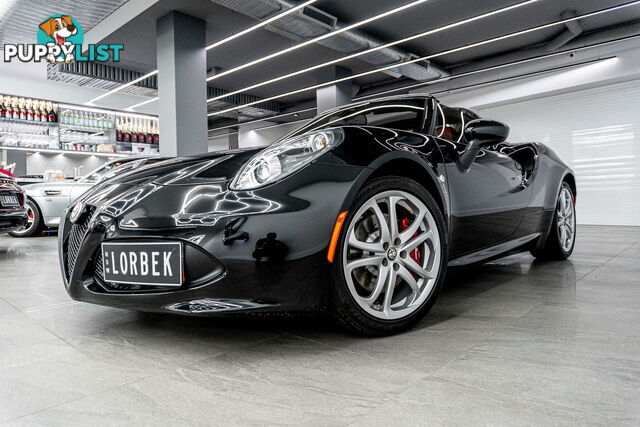 2016 Alfa Romeo 4C Spider Targa 