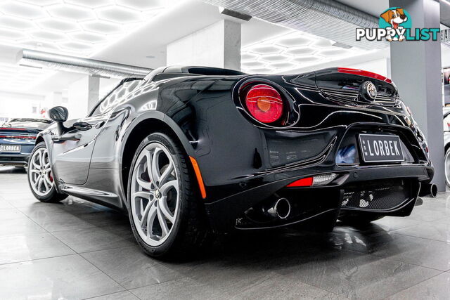 2016 Alfa Romeo 4C Spider Targa 