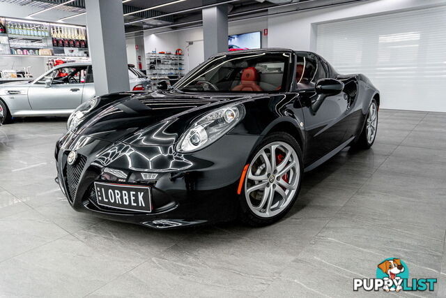 2016 Alfa Romeo 4C Spider Targa 