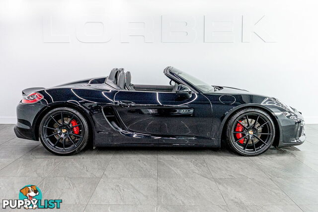 2016 Porsche Boxster Spyder 981 MY16