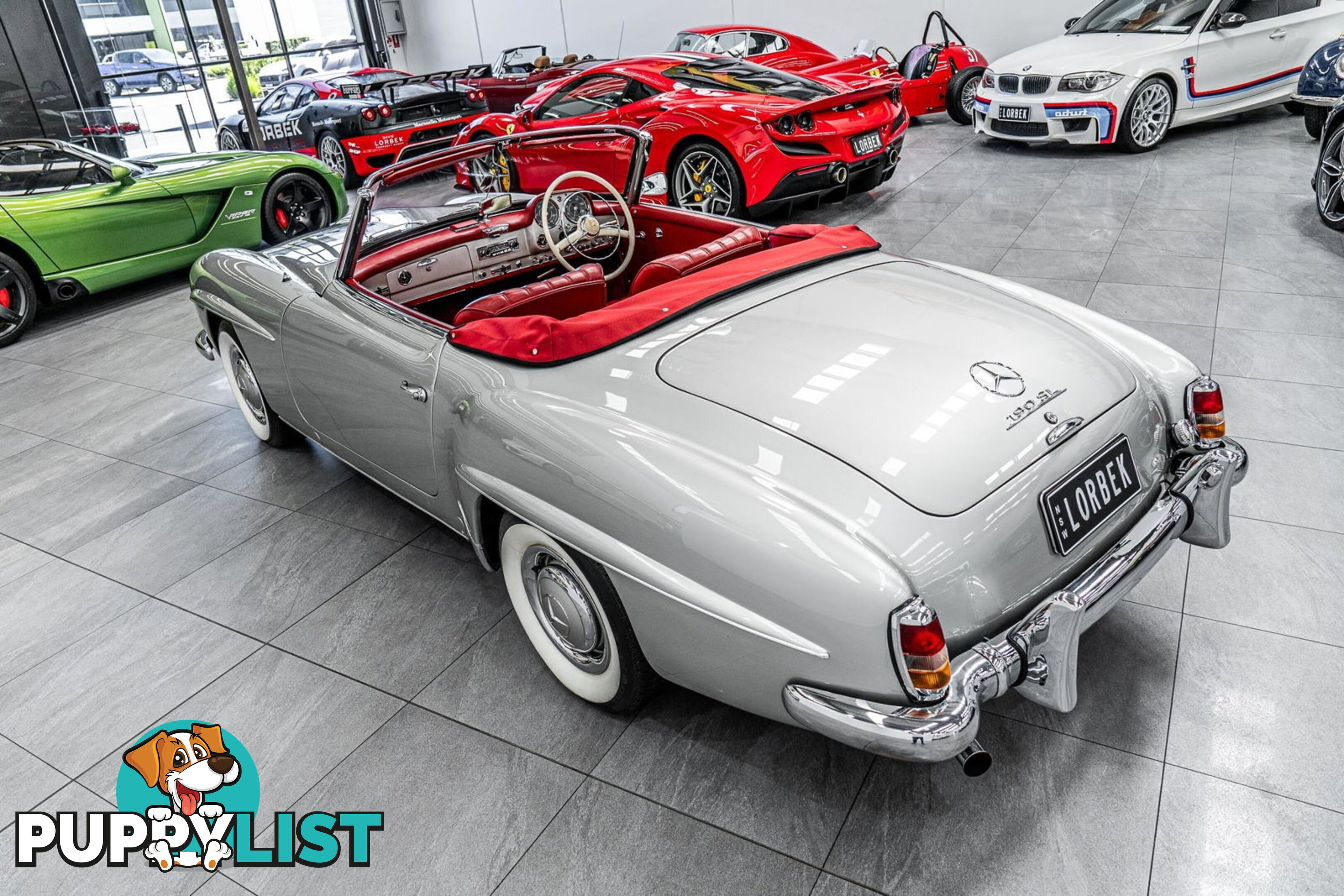 1962 Mercedes-Benz 190SL  121