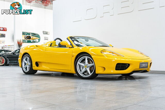 2001 Ferrari 360 Spider 