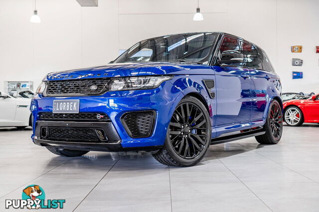 2016 Land Rover Range Rover Sport SVR LW MY16