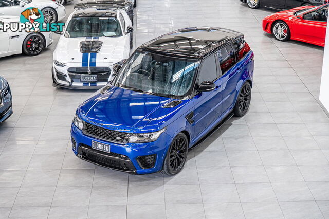 2016 Land Rover Range Rover Sport SVR LW MY16