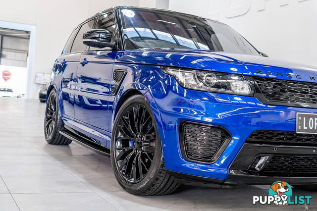 2016 Land Rover Range Rover Sport SVR LW MY16