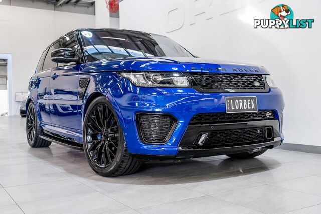 2016 Land Rover Range Rover Sport SVR LW MY16