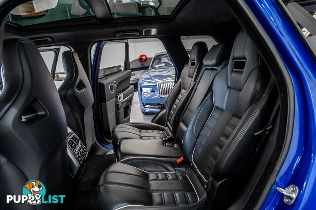 2016 Land Rover Range Rover Sport SVR LW MY16
