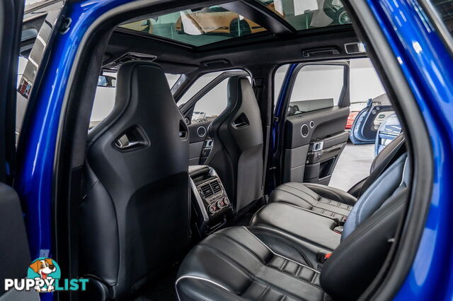 2016 Land Rover Range Rover Sport SVR LW MY16