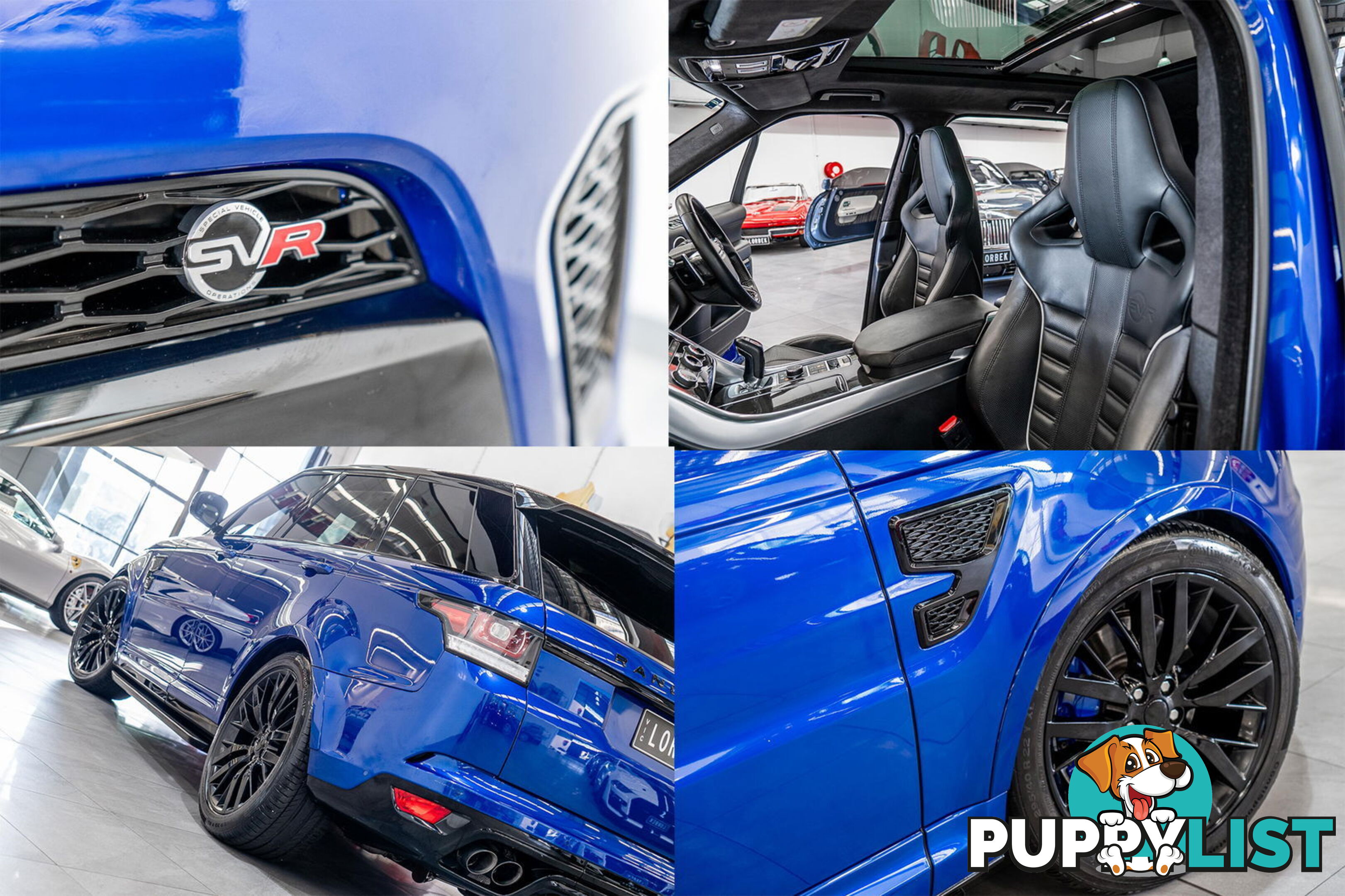 2016 Land Rover Range Rover Sport SVR LW MY16