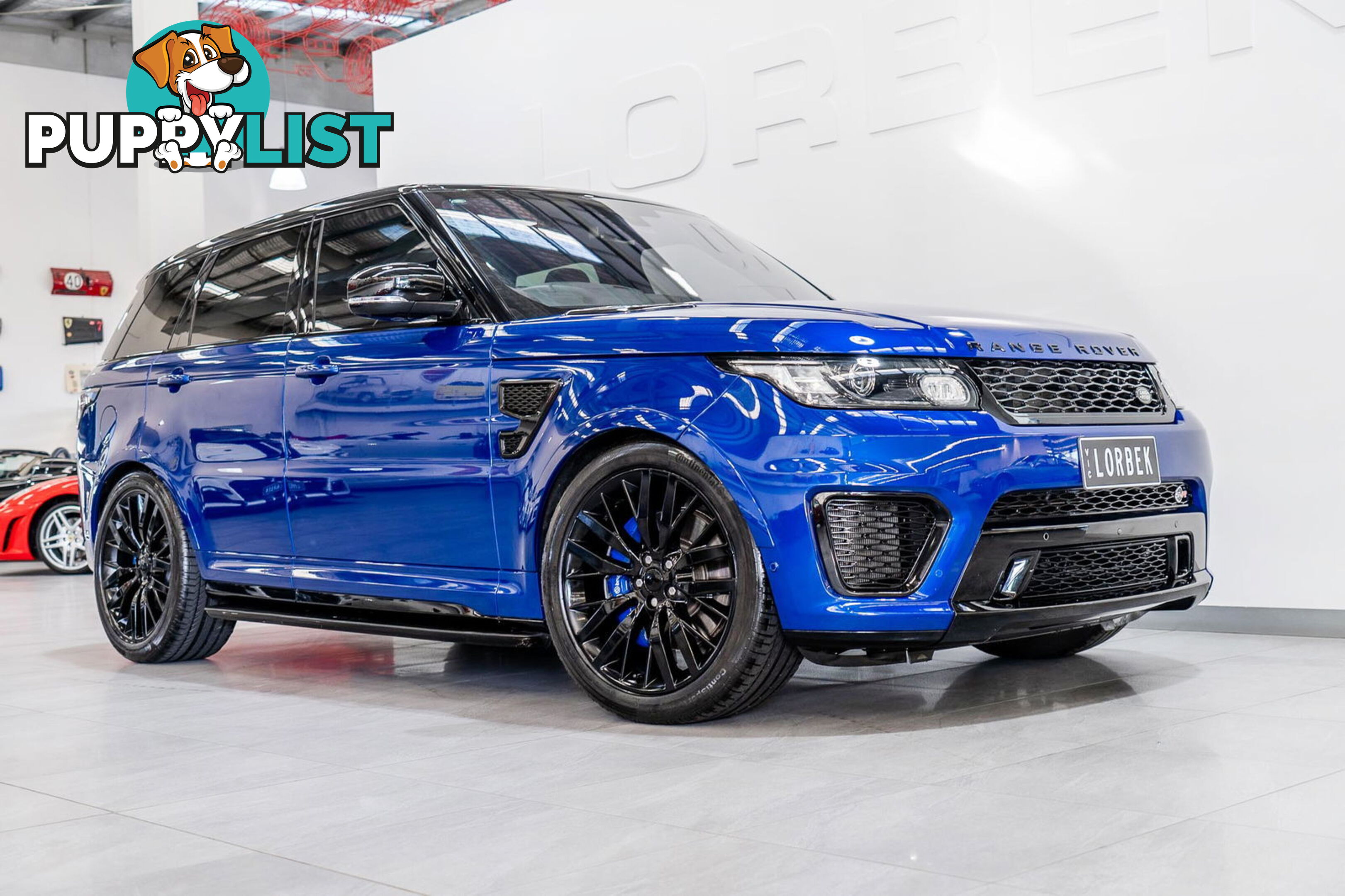 2016 Land Rover Range Rover Sport SVR LW MY16