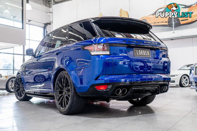 2016 Land Rover Range Rover Sport SVR LW MY16
