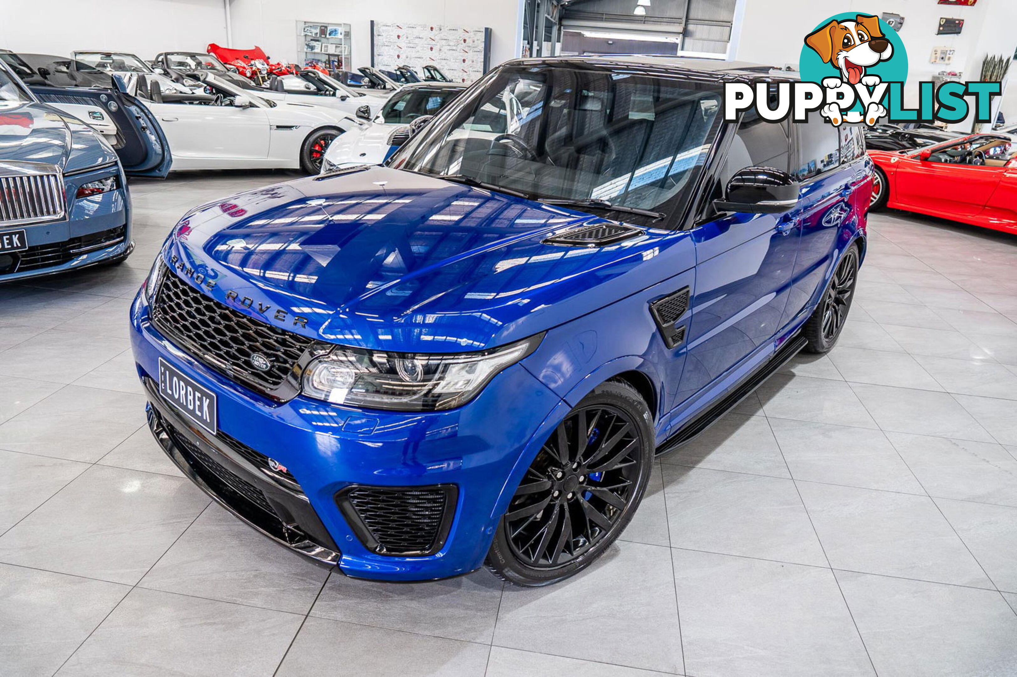 2016 Land Rover Range Rover Sport SVR LW MY16