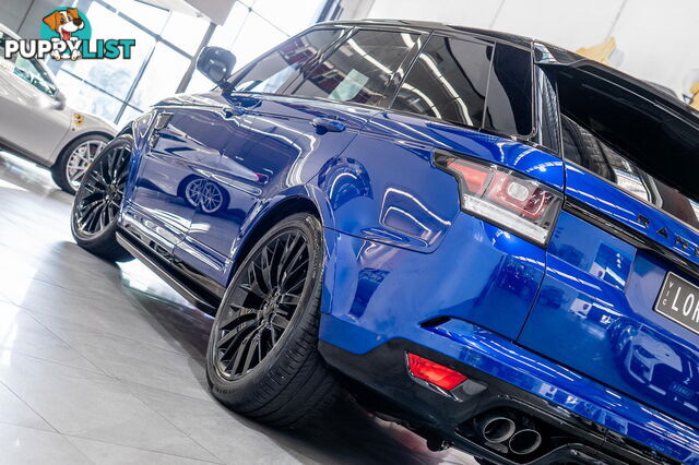 2016 Land Rover Range Rover Sport SVR LW MY16