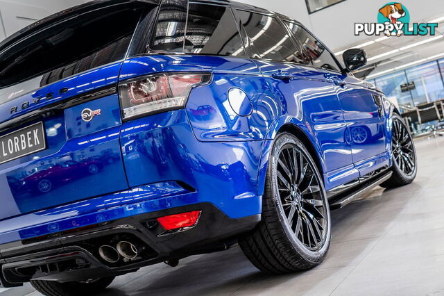 2016 Land Rover Range Rover Sport SVR LW MY16