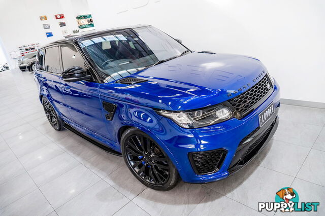 2016 Land Rover Range Rover Sport SVR LW MY16
