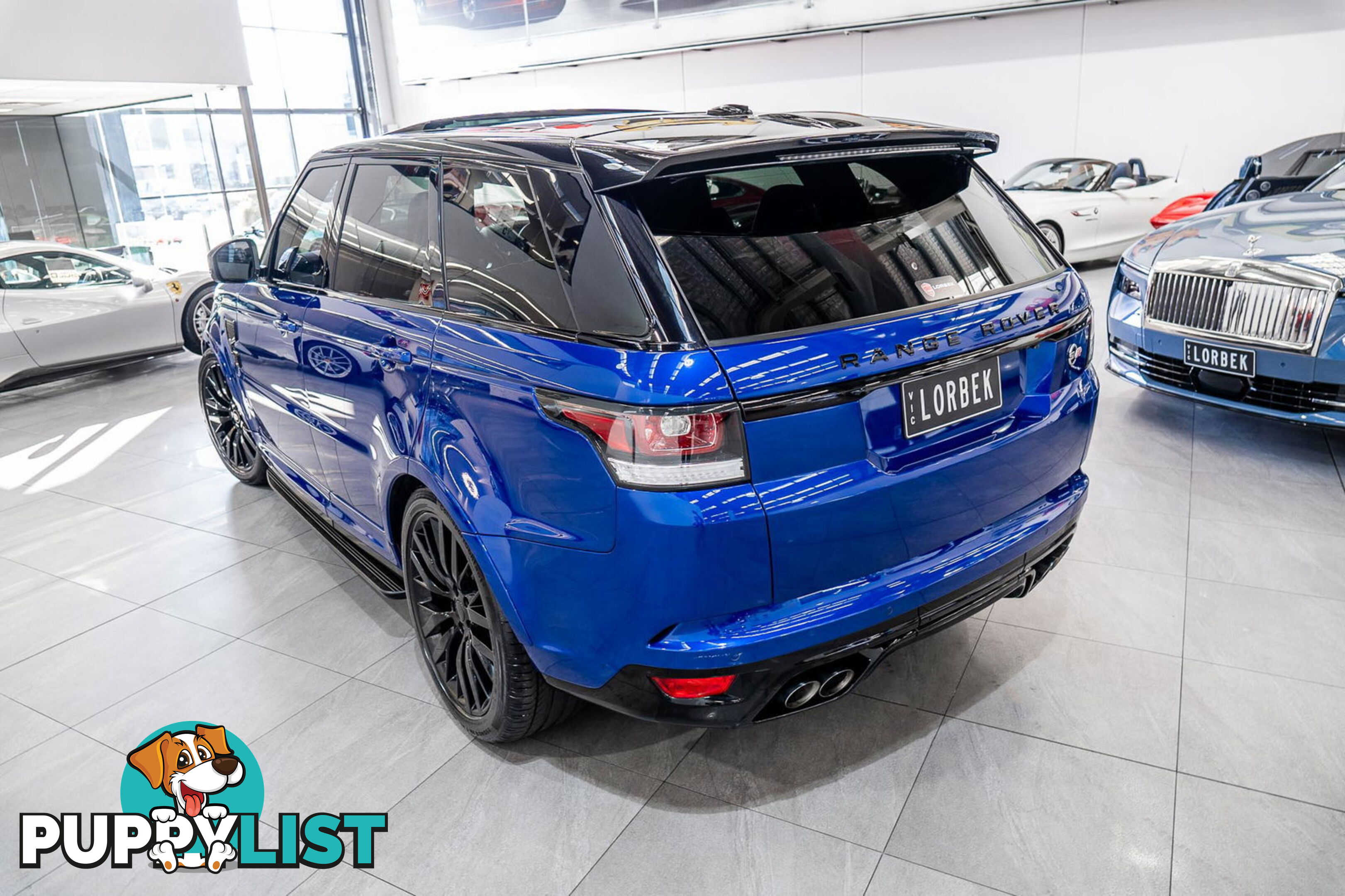2016 Land Rover Range Rover Sport SVR LW MY16