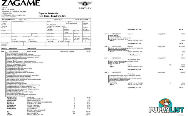 2007 Bentley Arnage T 