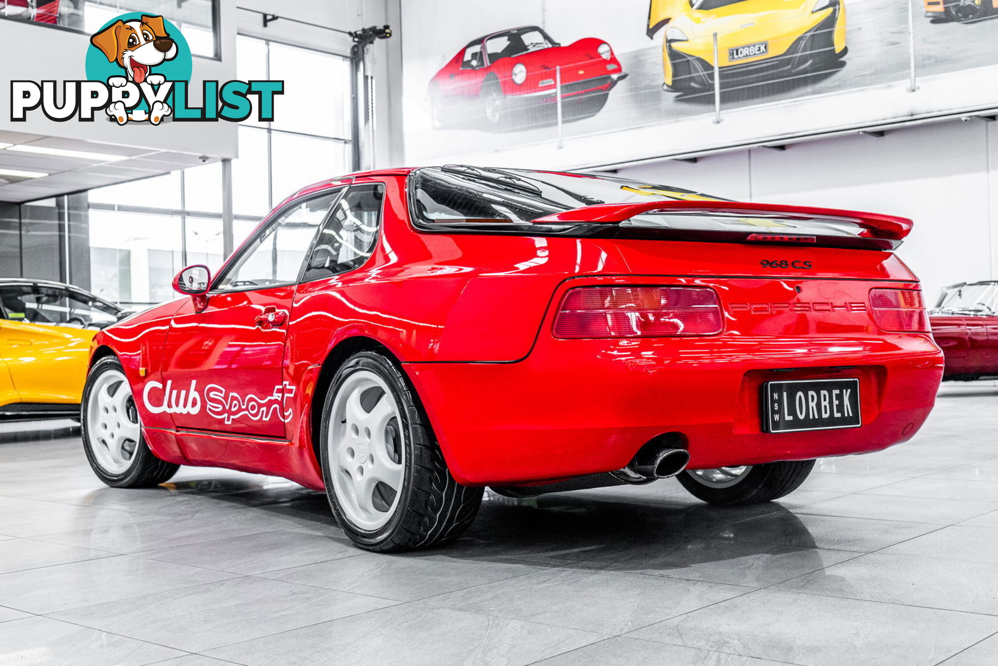 1993 Porsche 968 ClubSport 