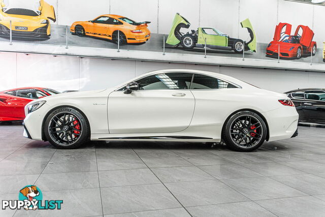 2019 Mercedes-AMG S63  217 MY19