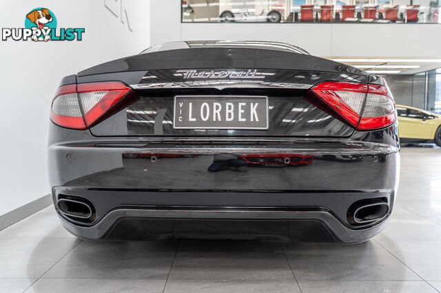 2013 Maserati Granturismo Sport MC MY13