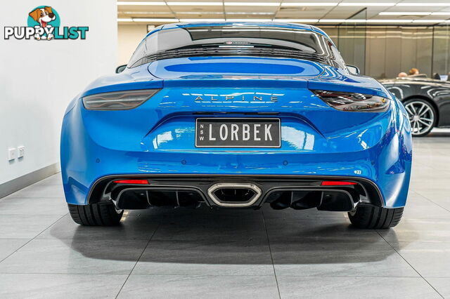 2019 Alpine A110 Australian Premiere Edition MY18