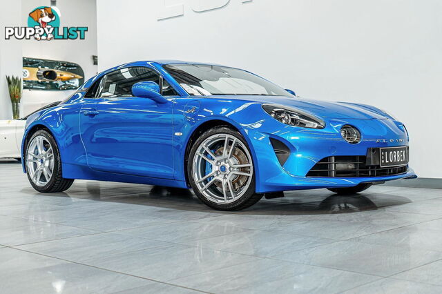 2019 Alpine A110 Australian Premiere Edition MY18