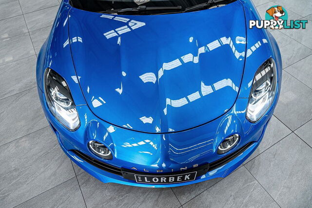 2019 Alpine A110 Australian Premiere Edition MY18