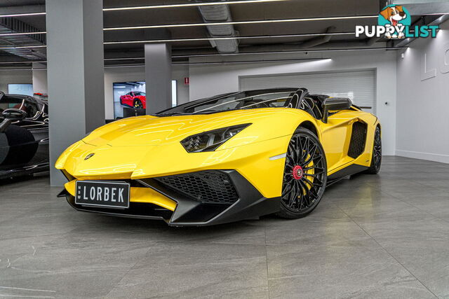 2016 Lamborghini Aventador LP750-4 834 Super Veloce