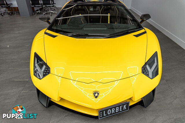 2016 Lamborghini Aventador LP750-4 834 Super Veloce