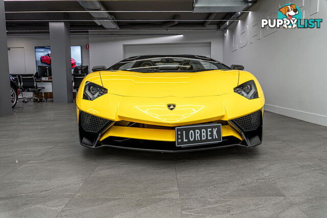 2016 Lamborghini Aventador LP750-4 834 Super Veloce