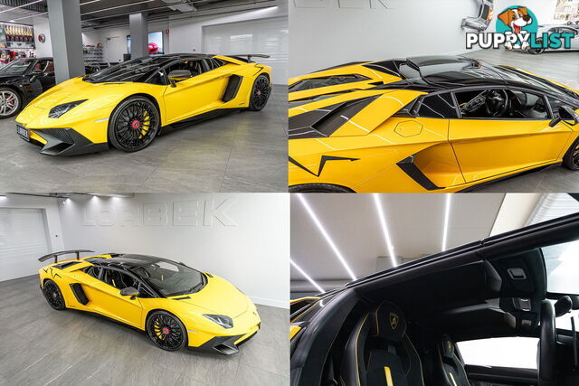 2016 Lamborghini Aventador LP750-4 834 Super Veloce