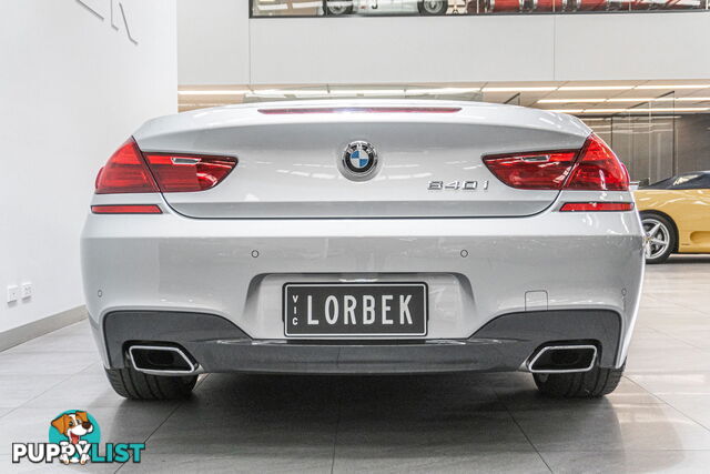 2013 BMW 640i  F12