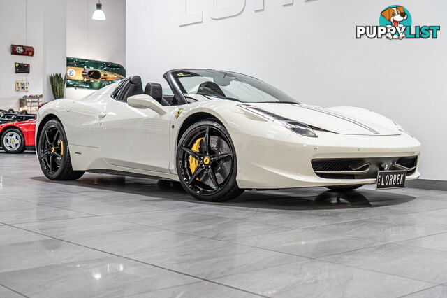 2012 Ferrari 458 Spider 