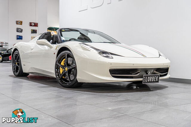 2012 Ferrari 458 Spider 