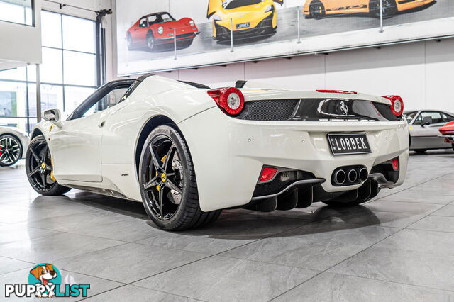 2012 Ferrari 458 Spider 