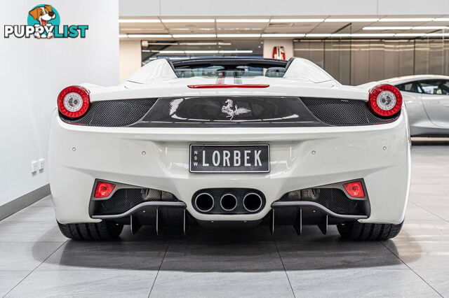 2012 Ferrari 458 Spider 