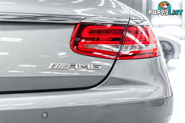 2015 Mercedes-AMG S63  217 MY15