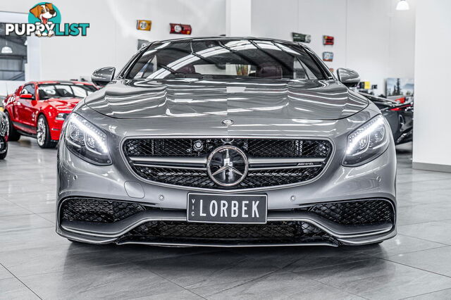 2015 Mercedes-AMG S63  217 MY15