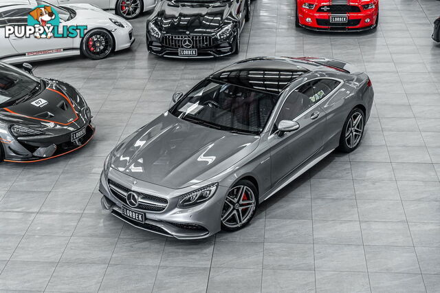 2015 Mercedes-AMG S63  217 MY15