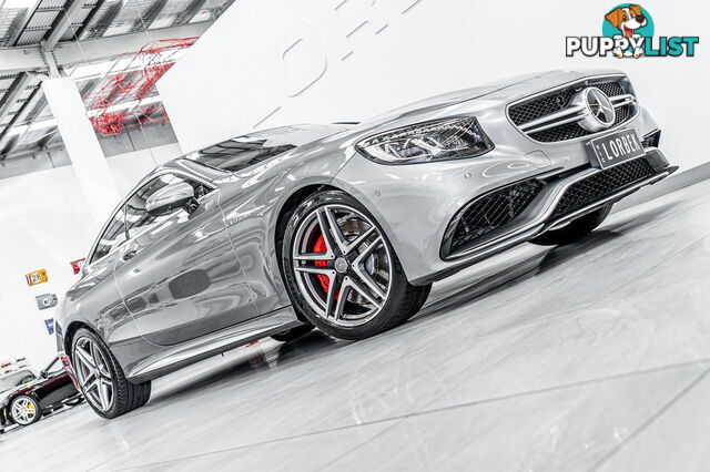 2015 Mercedes-AMG S63  217 MY15
