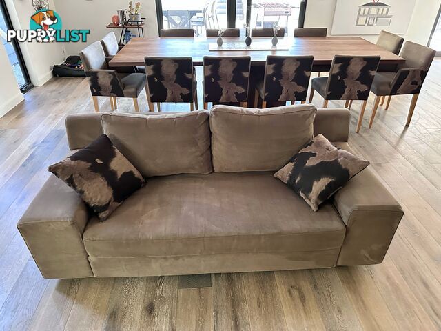 3 Custom-Made 2.5-Seater Couches – Immaculate Condition!