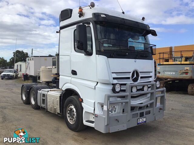 2018 Mercedes Benz Actros 2763 6 x 4 Prime Mover Truck