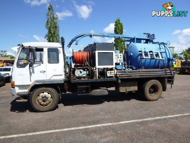 1991 Mitsubishi FK457 4 x 2 Vacuum Truck/Drain Cleaning