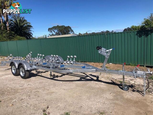 2022 Heavy Duty Galvanised Dual Axle Boat Trailer