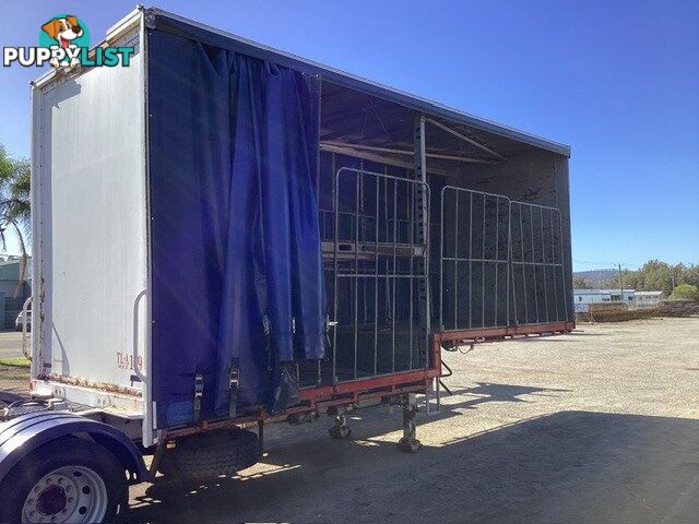 2005 Vawdrey Drop Deck Curtainsider Trailer