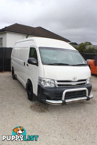 2013 Toyota HiAce SLWB High Roof Refrigerated Van