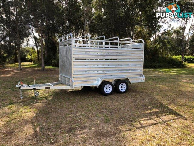 2022 Unused Galvanised Dual Axle 12' x 6' Cattle Trailer